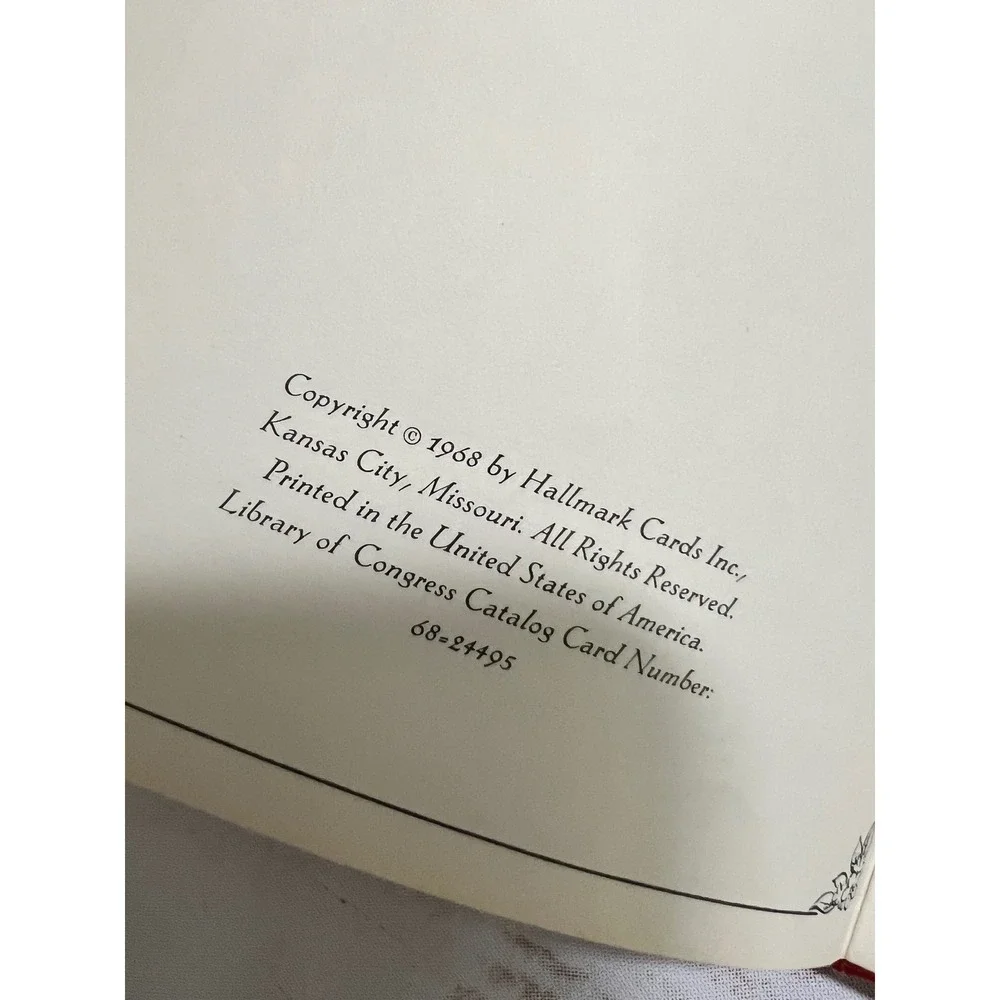 Hallmark Book The Magic of Growing Up Orange Vintage Hardcover Small 6x4in